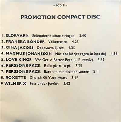 Various - Promotion Compact Disc download mp3 flac
