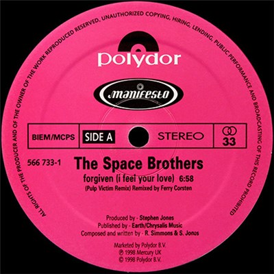 The Space Brothers - Forgiven (I Feel Your Love) (Remixes) download mp3 flac