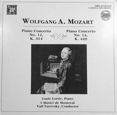 Wolfgang Amadeus Mozart, Louis Lortie, I Musici De Montréal, Yuli Turovsky - Piano Concerti Nos. 12 & 14 download mp3 flac
