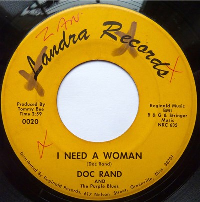 Doc Rand And The Purple Blues - I Need A Woman download mp3 flac