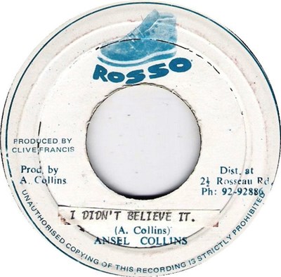 Ansel Collins - I Didn't Believe It download mp3 flac