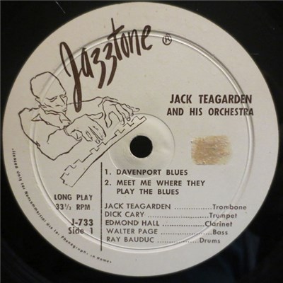 Jack Teagarden And His Orchestra - Davenport Blues download mp3 flac