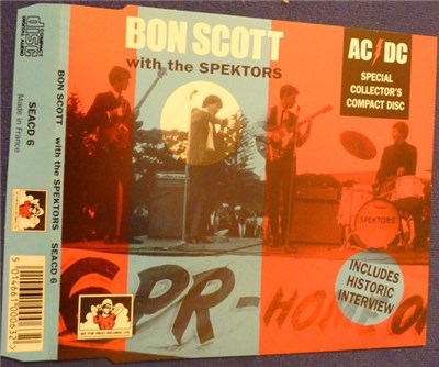 Bon Scott With The Spektors - With The Spektors download mp3 flac
