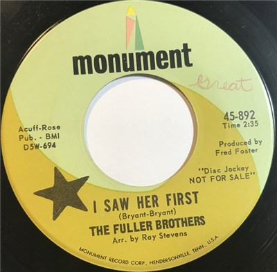 The Fuller Brothers - I Saw Her First / Look Baby (The Sun IS Shining) download mp3 flac