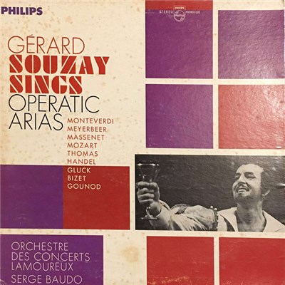Gérard Souzay, Orchestre Des Concerts Lamoureux, Serge Baudo - Gerard Souza Sings Operatic Arias download mp3 flac