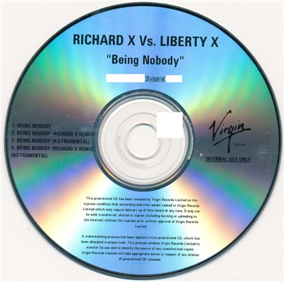 Richard X Vs. Liberty X - Being Nobody download mp3 flac