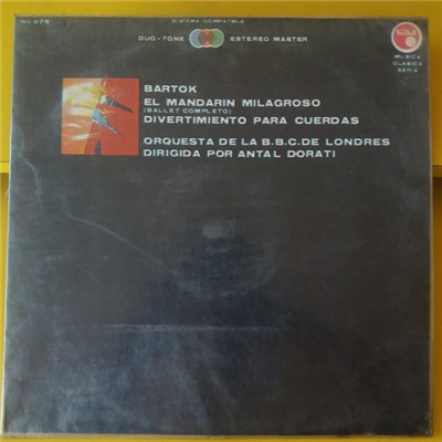 Orquesta Sinfonica De La B.B.C. De Londres, Antal Dorati - Bartok download mp3 flac