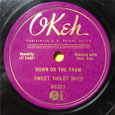 Sweet Violet Boys - Down On The Farm / Hinky Dinky Parley Voo No. 2 download mp3 flac