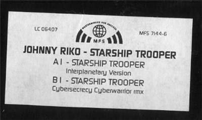 Johnny Riko & The Ruffnex - Starship Trooper download mp3 flac