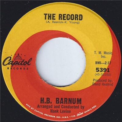 H.B. Barnum - The Record / I'm A Man download mp3 flac
