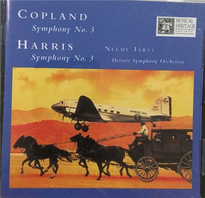 Aaron Copland, Roy Harris, Neeme Järvi, Detroit Symphony Orchestra - Harris Symphony No. 3/Copland Symphony No. 3 download mp3 flac