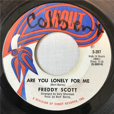 Freddie Scott - Are You Lonely For Me / Where Were You download mp3 flac