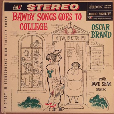 Oscar Brand With Dave Sear - Bawdy Songs Goes To College download mp3 flac
