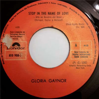 Gloria Gaynor - Stop In The Name Of Love download mp3 flac