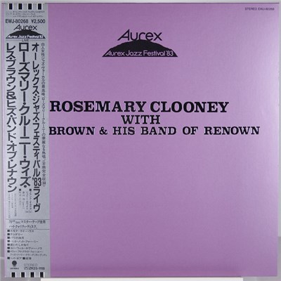 Rosemary Clooney With Les Brown & His Band Of Renown - Aurex Jazz Festival 83 download mp3 flac
