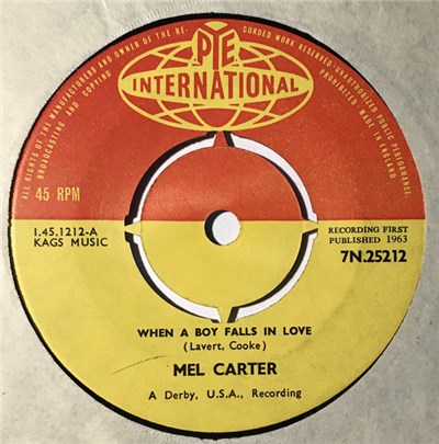 Mel Carter - When A Boy Falls In Love / So Wonderful download mp3 flac