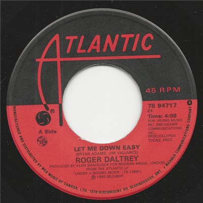 Roger Daltrey - Let Me Down Easy / Fallen Angel download mp3 flac