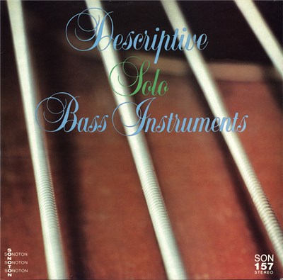 Unknown Artist - Descriptive Solo Bass Instruments, Vol. 1 download mp3 flac