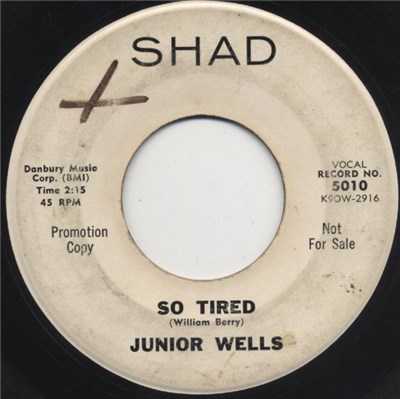Junior Wells - So Tired / Can't Live Without You, Baby download mp3 flac