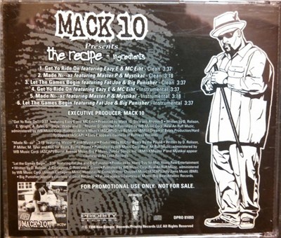 Mack 10 - Get Yo Ride On / Made Niggaz / Let The Games Begin download mp3 flac