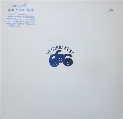 Current 93 - Live At Bar Maldoror download mp3 flac