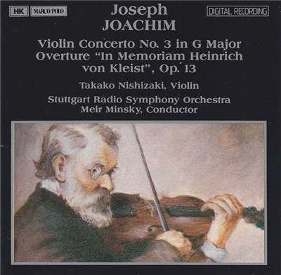Joseph Joachim, Takako Nishizaki, Stuttgart Radio Symphony Orchestra, Meir Minsky - Violin Concerto No. 3 In G Major / Overture "In Memoriam Heinrich Von Kleist", Op. 13 download mp3 flac