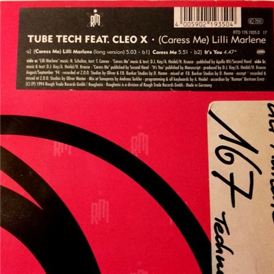 Tube Tech - (Caress Me) Lilli Marlene download mp3 flac