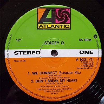 Stacey Q - We Connect / Don't Break My Heart download mp3 flac