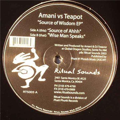 Amani vs. Teapot - Source Of Wisdom EP download mp3 flac