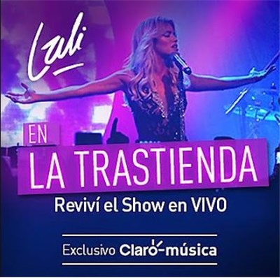 Lali - En Vivo en La Trastienda download mp3 flac