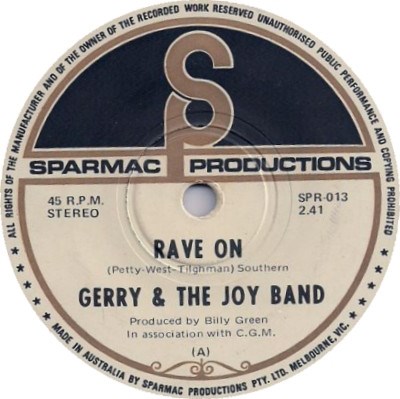 Gerry & The Joy Band - Rave On download mp3 flac