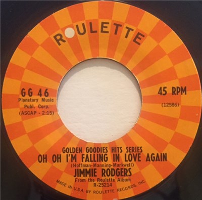 Jimmie Rodgers - Oh Oh I'm Falling In Love Again / Secretly download mp3 flac