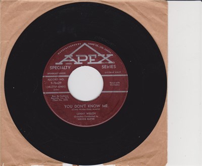Lenny Welch - I Need Someone / You Don't Know Me download mp3 flac
