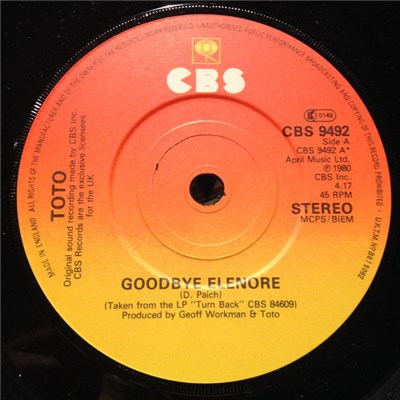 Toto - Goodbye Elenore download mp3 flac