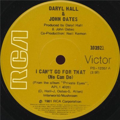 Daryl Hall & John Oates - I Can't Go For That (No Can Do) download mp3 flac