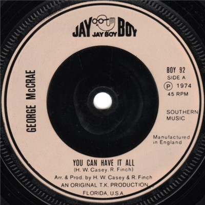 George McCrae - You Can Have It All download mp3 flac