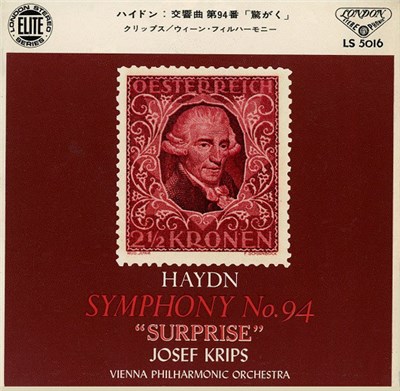 Haydn, Josef Krips, Vienna Philharmonic Orchestra - Symphony No. 94 "Surprise" download mp3 flac