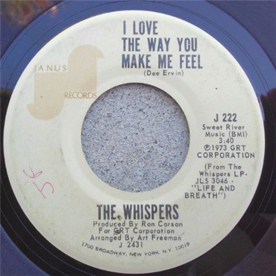 The Whispers - I Love The Way You Make Me Feel / Feel Like Comin' Home download mp3 flac