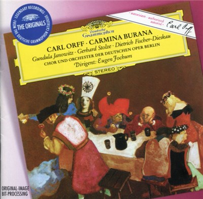 Carl Orff / Gundula Janowitz - Gerhard Stolze - Dietrich Fischer-Dieskau - Chor Und Orchester Der Deutschen Oper Berlin - Eugen Jochum - Carmina Burana download mp3 flac