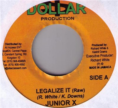 Junior X - Legalize It download mp3 flac