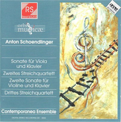Anton Schoendlinger, Contemporanea Ensemble - Sonate Für Viola Und Klavier . Zweites Streichquartett . Zweite Sonate Für Violine Und Klavier . Drittes Streichquartett download mp3 flac