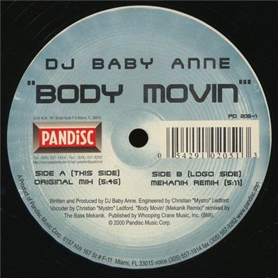 DJ Baby Anne - Body Movin' download mp3 flac