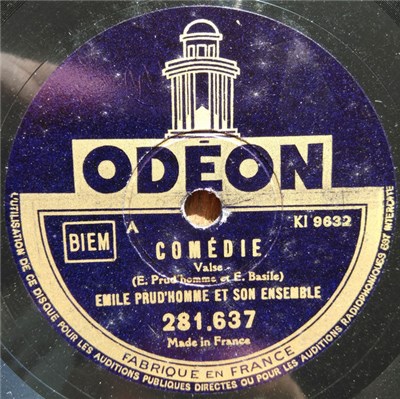 Emile Prud'Homme Et Son Ensemble - Ronde Folle / Comedie download mp3 flac