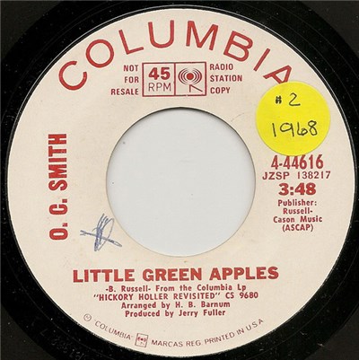 O. C. Smith - Little Green Apples / Long Black Limousine download mp3 flac