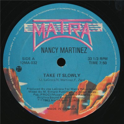Nancy Martinez - Take It Slowly download mp3 flac