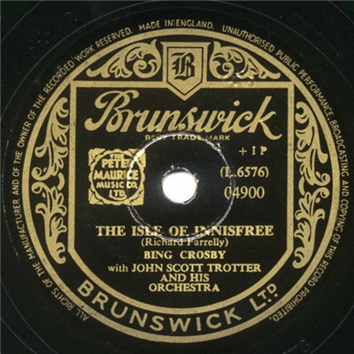 Bing Crosby - The Isle Of Innisfree / At Last! At Last! download mp3 flac