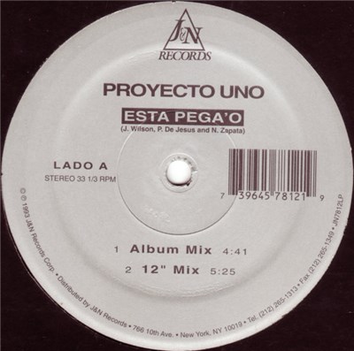 Proyecto Uno - Esta Pega'o download mp3 flac