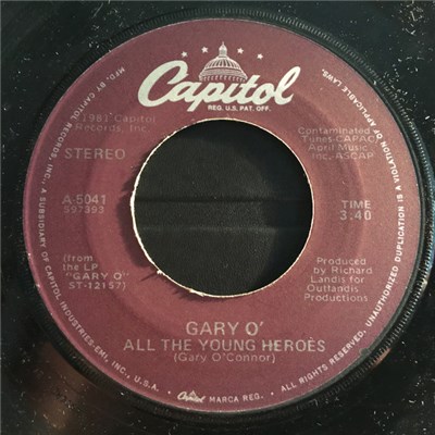 Gary O' - All The Young Heroes download mp3 flac