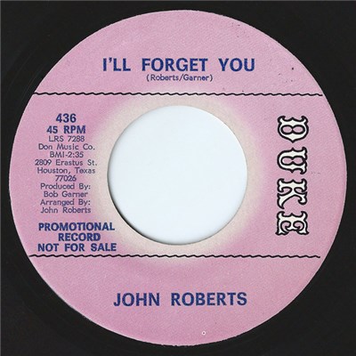 John Roberts - I'll Forget You download mp3 flac