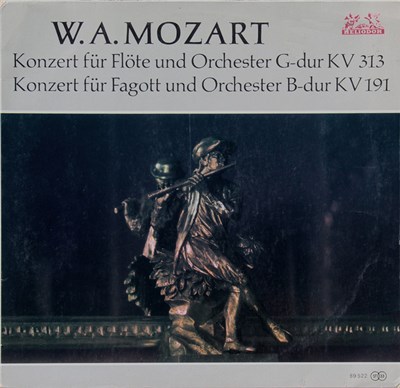 W. A. Mozart / Gastone Tassinari , Flöte, Camerata Academica Des Salzburger Mozarteums Dirigent: Bernhard Paumgartner / Rudolf Klepač , Fagott, Mozarteum-Orchester Dirigent: Ernst Märzendorfer - Konzert Für Flöte Und Orchester G-dur KV 313 / Konzert Für F download mp3 flac